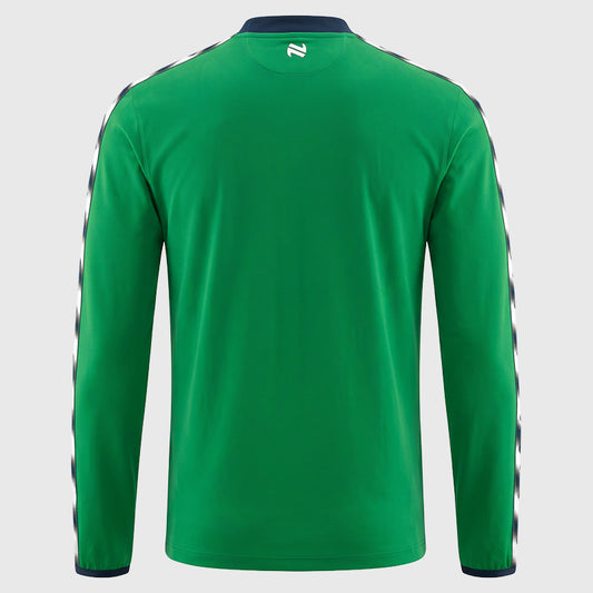 O'Neills Limerick GAA Imperium 184 Half Zip Junior (Green Marine White)