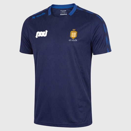 O'Neills Clare GAA Imperium 060 T-Shirt Men's (Marine Royal Amber)