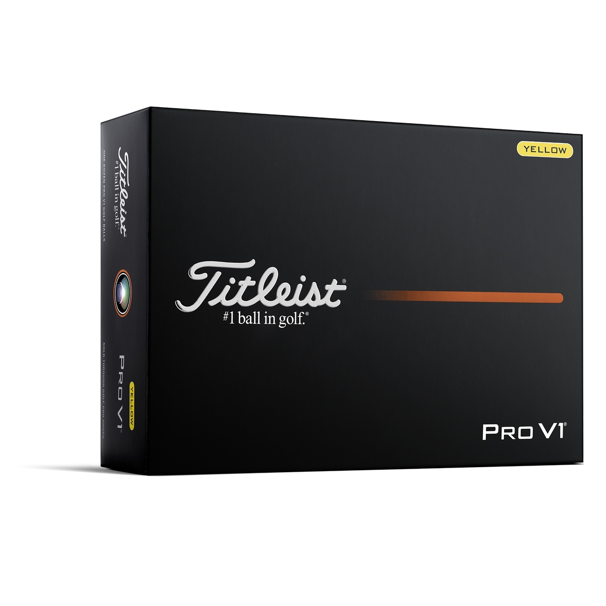 Titleist Pro V1 Golf Balls x 12 (Yellow)