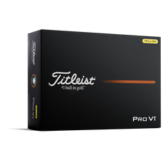 Titleist Pro V1 Golf Balls x 12 (Yellow)