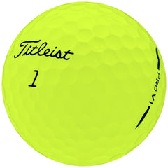 Titleist Pro V1 Golf Balls x 12 (Yellow)
