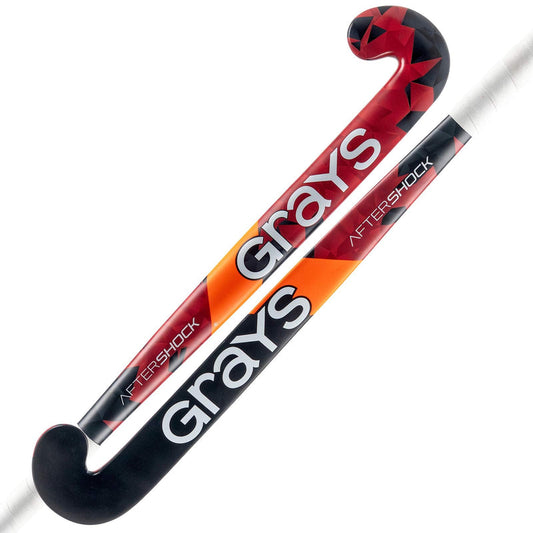 Grays Aftershock Ultrabow Hockey Stick (Black Red)
