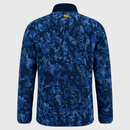 O'Neills Clare GAA Imperium 028 Half Zip Fleece Junior (Marine Royal Amber)