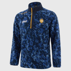 O'Neills Clare GAA Imperium 028 Half Zip Fleece Junior (Marine Royal Amber)