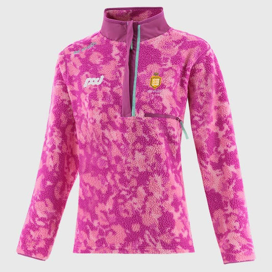 O'Neills Clare GAA Imperium 028 Half Zip Fleece Women's (Purple)
