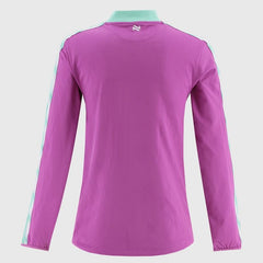 O'Neills Limerick GAA Imperium 184 Half Zip Womens (Purple Green White)