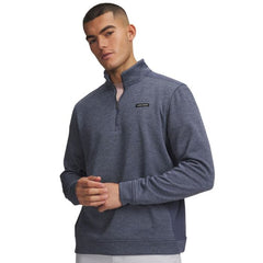 Under Armour SweaterFleece Hybrid Half Zip Men's (Grey 044)