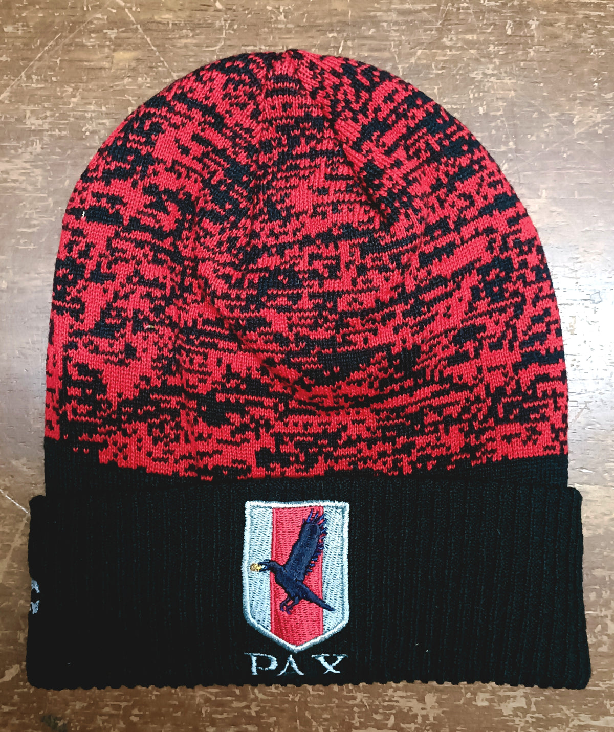 Glenstal Abbey Beanie Unisex (Black Red)