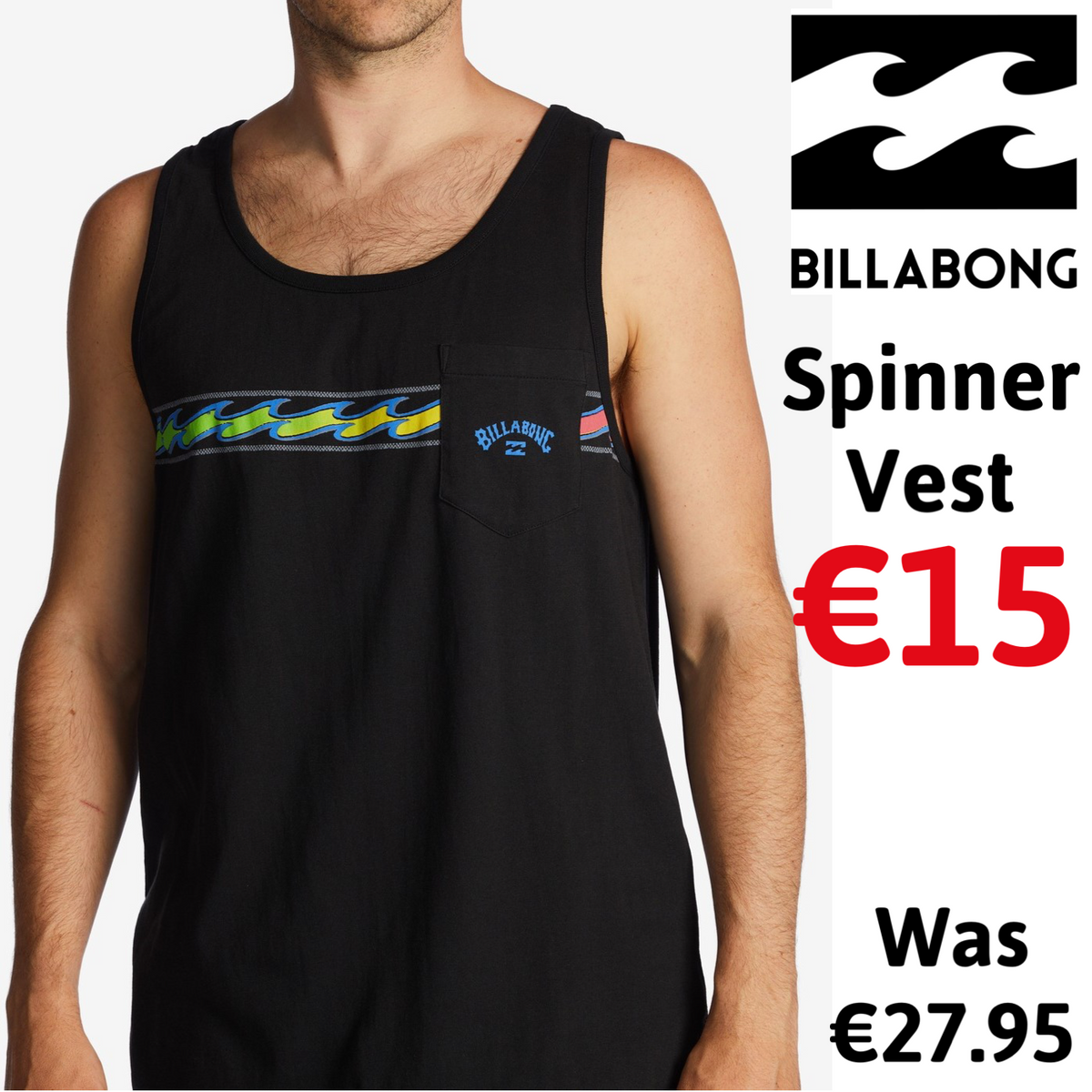 Billabong Spinner Vest Men's (Black)