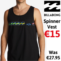 Billabong Spinner Vest Men's (Black)