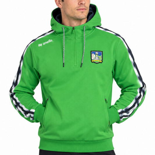 O'Neill's Limerick GAA Imperium 101  Tech HZ Hoodie Men's (Green Navy)