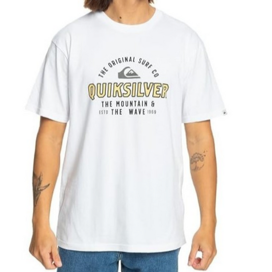 Quicksilver Floating Around T-Shirt Men's (White WBB0)