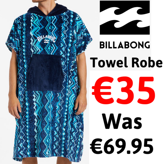 Billabong Hooded Changing Towel Men's (Blue Haze)