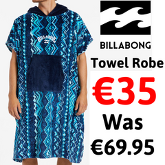 Billabong Hooded Changing Towel Men's (Blue Haze)