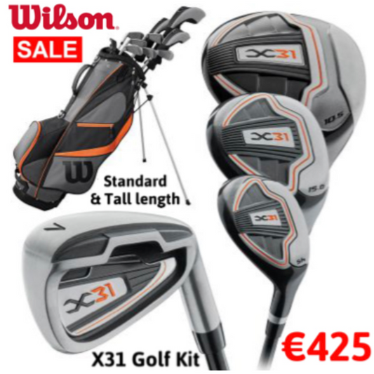 Wilson X31 Golf Kit Mens Right Hand