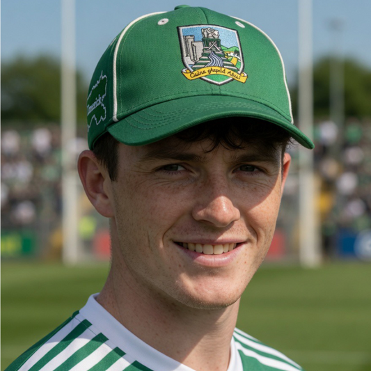 Limerick Gaa Baseball Cap (Green White)