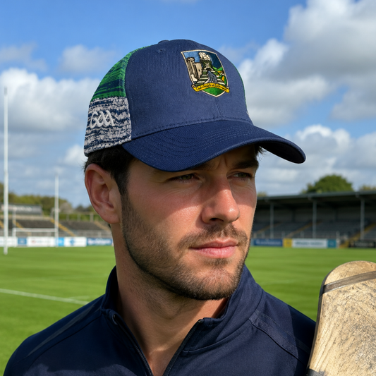 Limerick GAA Baseball Cap Unisex (Navy Green)