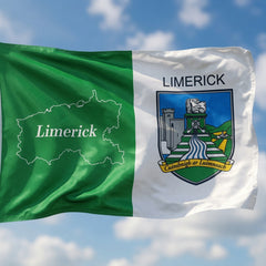 Limerick Gaa 3ft X 2 ft Flag