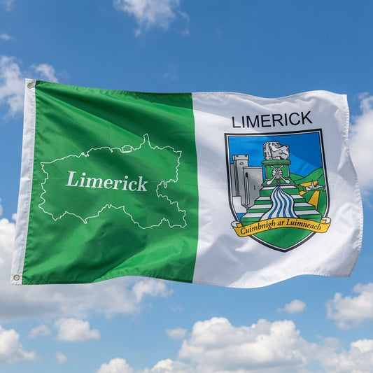 Limerick Gaa 5' X 3' Flag