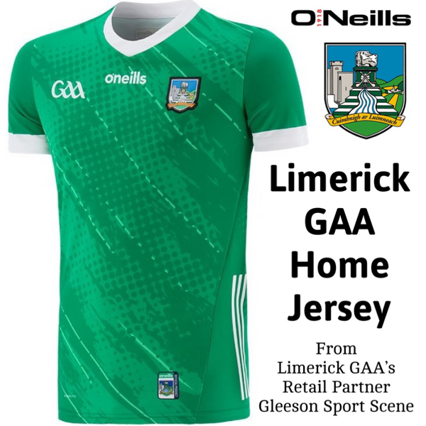 O Neills Limerick GAA Home Jersey 2023 24