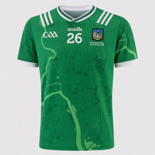 O'Neills Limerick GAA All Ireland Hurling Champions Jersey 2026