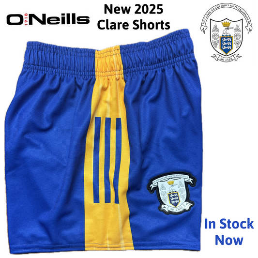 O'Neills Clare GAA Mourne Shorts 2025