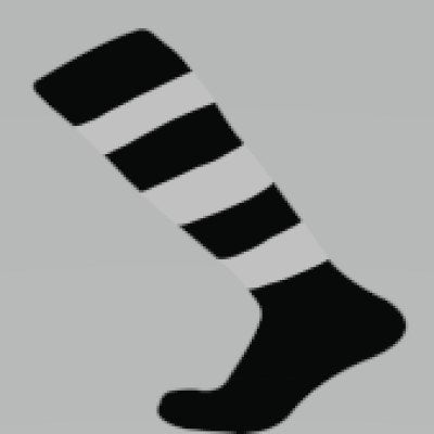 034067 hooped black white