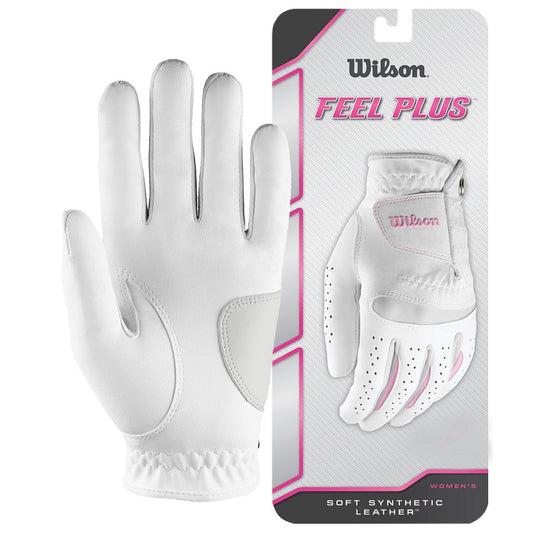 Wilson Feel Plus Ladies Left Hand Golf Glove