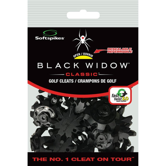 Black Widow Fastwist Golf Spikes Pack Of 18