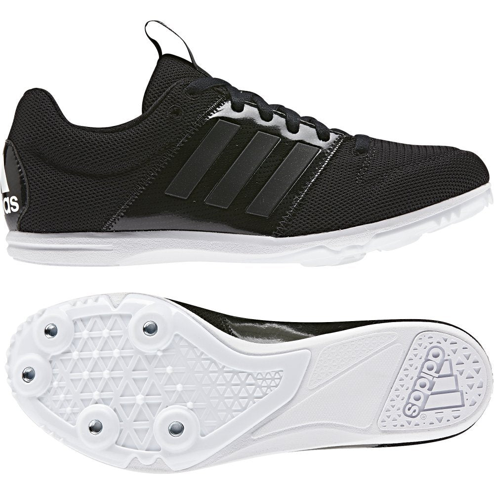 Adidas Allroundstar Junior Running Spikes (Black White)