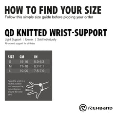 Rehband QD Knit Wrist Support