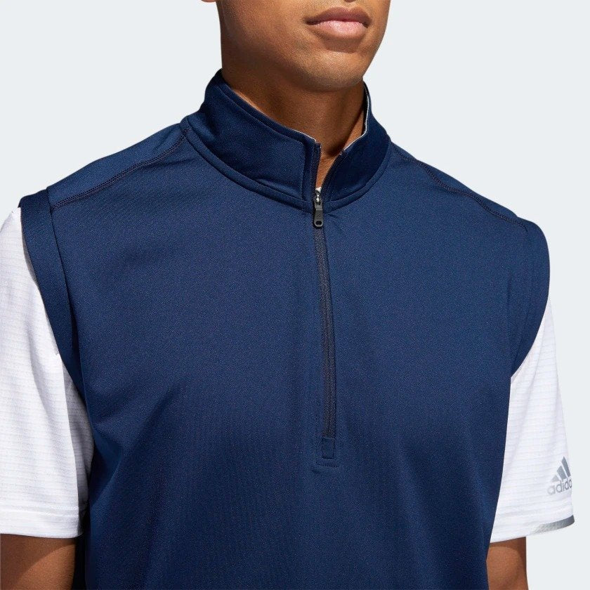 Adidas Classic 1-4 Zip Vest Mens