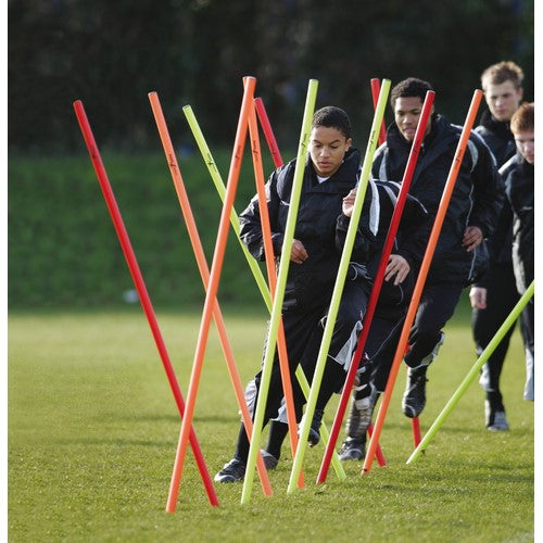 PRECISION TRAINING BOUNDARY POLES SET OF 12