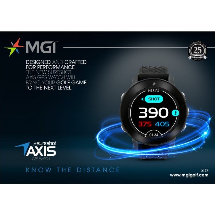 Sureshot Axis GPS Golf Watch