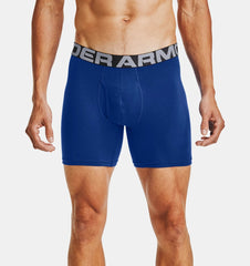 Under Armour Charged Cotton 6" Boxers - 3 Pack