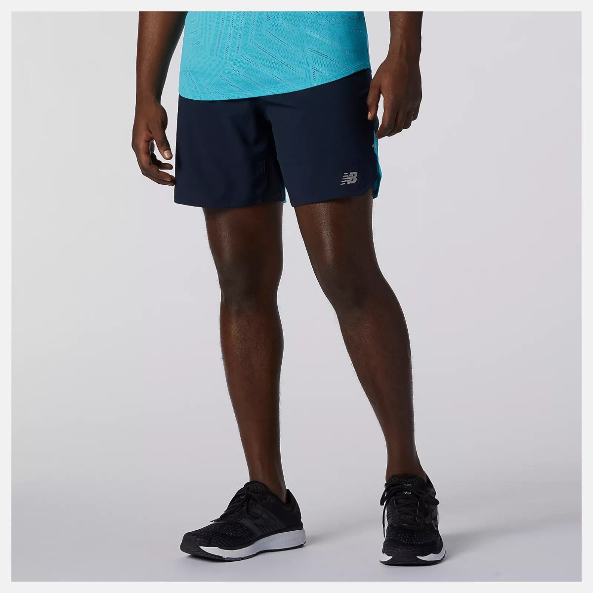New Balance Impact Run 7 inch Shorts Men's (Navy Sky)