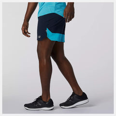 New Balance Impact Run 7 inch Shorts Men's (Navy Sky)