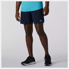New Balance Impact Run 7 inch Shorts Men's (Navy Sky)
