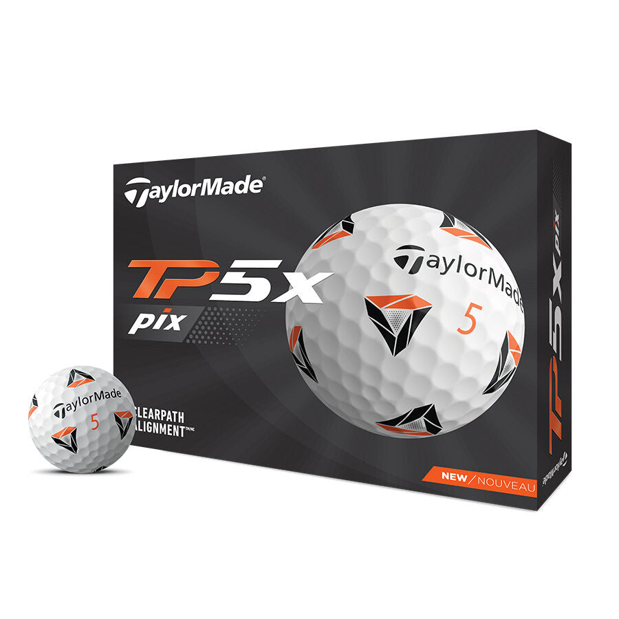 Taylor Made TP5x Pix Golf Balls x 12