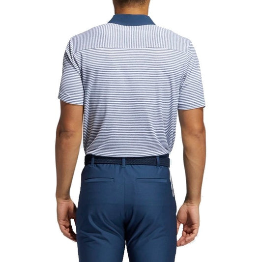 ADIDAS HEAT.RDY MICROSTRIPE POLO SHIRT MENS