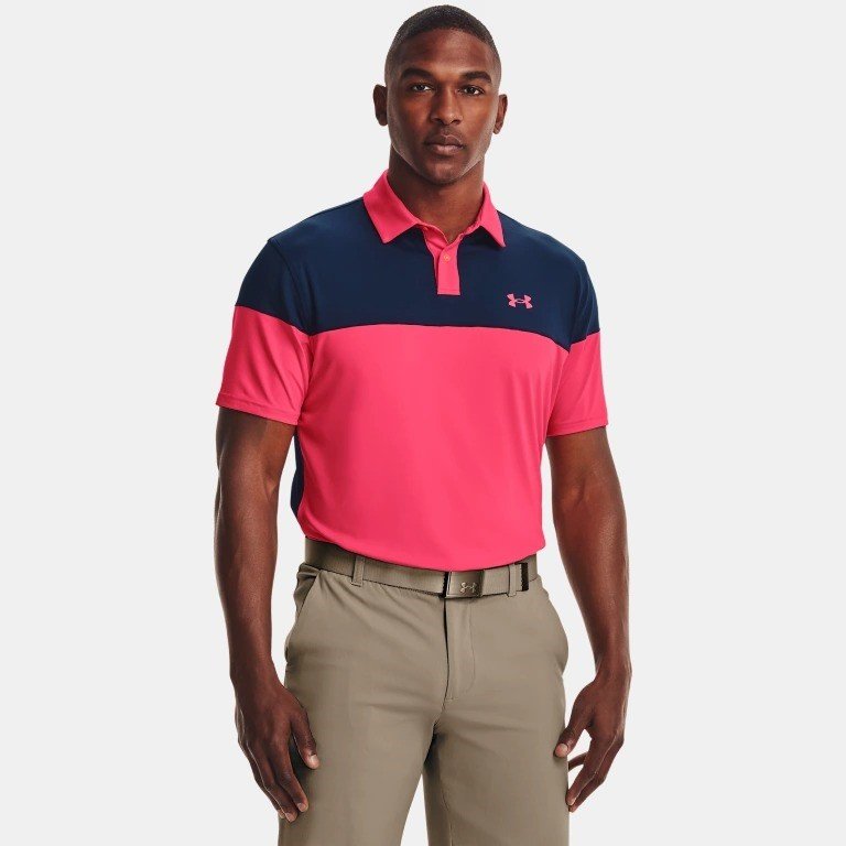 Under Armour T2g Blocked Golf Polo Mens