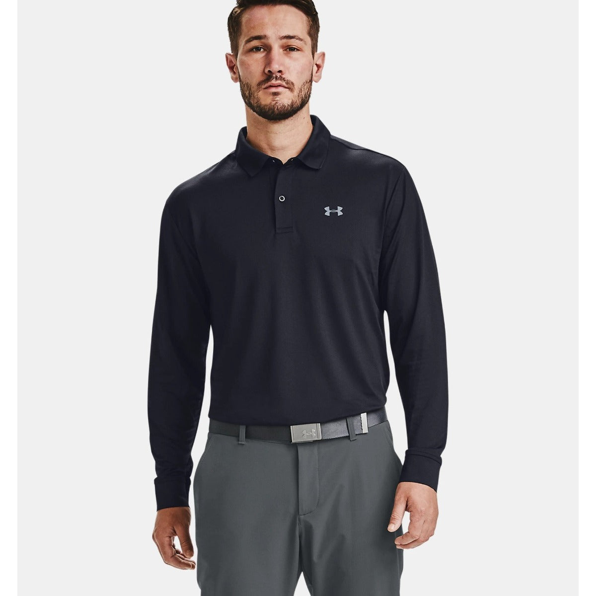 Under Armour Ls Performance Golf Polo Mens