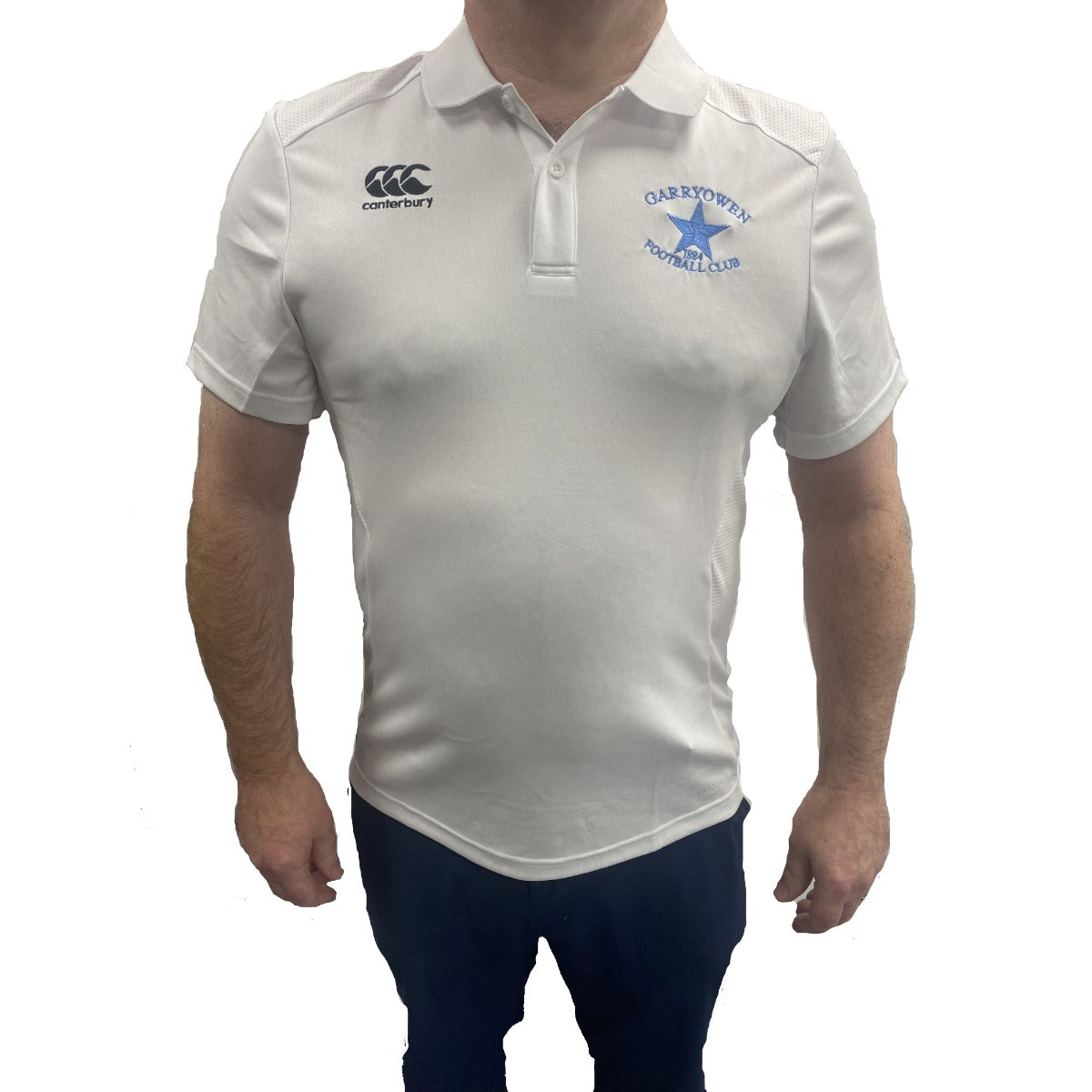 Garryowen Fc Canterbury Club Dry Polo Shirt