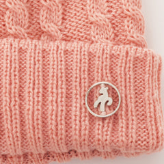 Green Lamb Greg Fleece Lined Cable Beanie Ladies