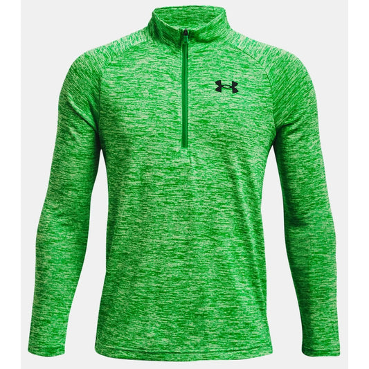 Under Armour Tech 2.0 1/2 Zip Junior Top (Green)