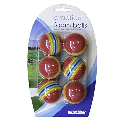 Longridge Foam Golf Ball 6 Pack