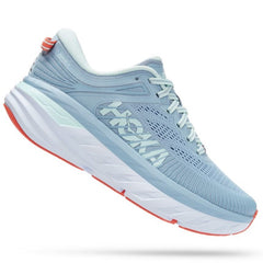 Hoka Bondi 7 Women's Running  Shoes (Blue Fog)