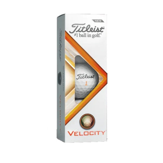 Titleist Velocity 2022 Golf Balls x 3