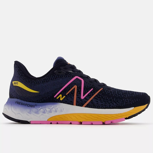 New Balance 880v12 Ladies Running Shoes (Navy Pink)