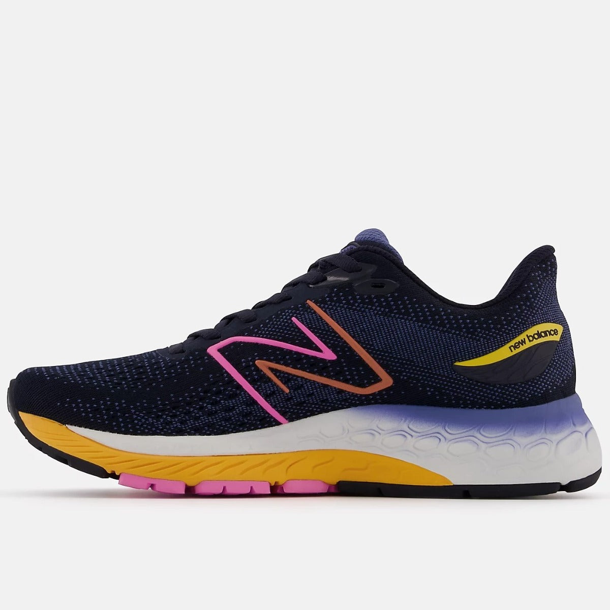 New Balance 880v12 Ladies Running Shoes (Navy Pink)